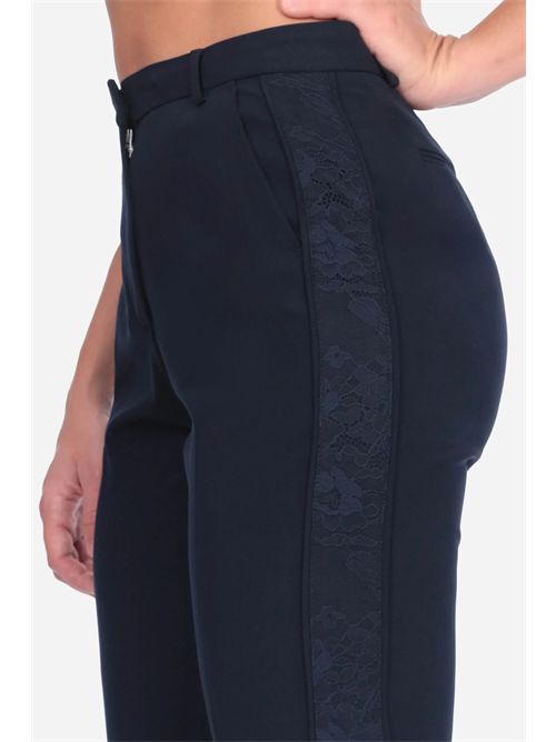 Pantaloni a sigaretta in flanella BLUGIRL BLUMARINE | RF5055T5771/93812